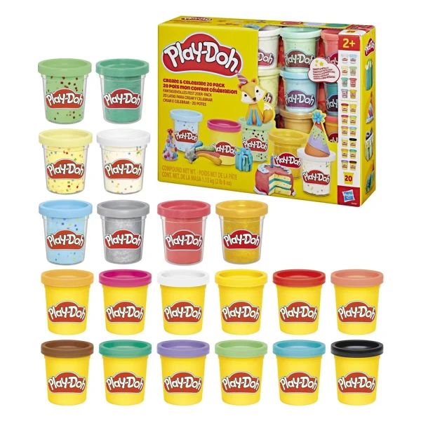 PLAY-DOH CREATE AND CELEBRATE 20 PACK