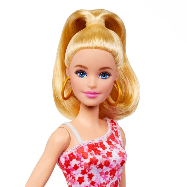BARBIE FASHIONISTAS DOLL - FLORAL DRESS