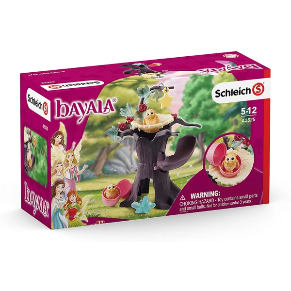 MINIATURE SCHLEICH BAYALA HATCHING OWL CHICKS