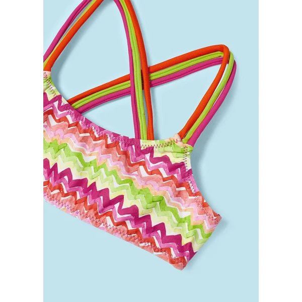 MAYORAL BIKINI STRIPS LIME