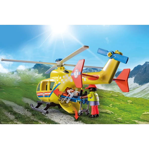 PLAYMOBIL CITY LIFE MEDICAL HELICOPTER