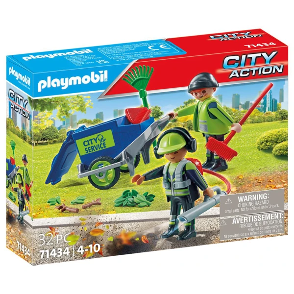 PLAYMOBIL CITY ACTION ΟΔΟΚΑΘΑΡΙΣΤΕΣ