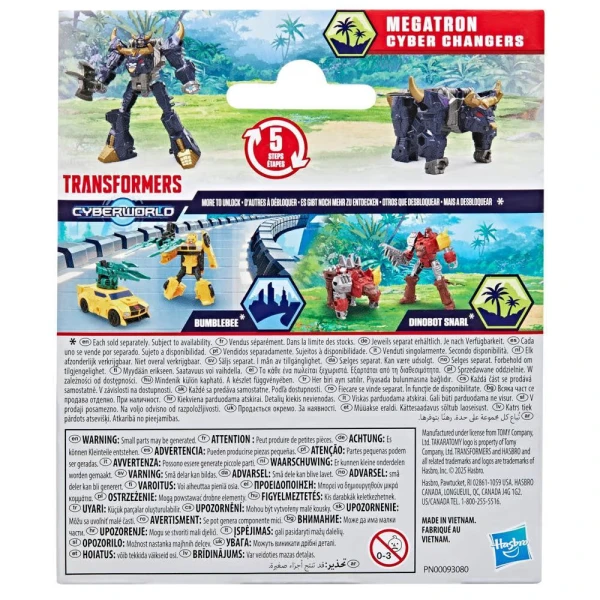 TRANSFORMERS CYBERWORLD CYBER CHANGERS - MEGATRON
