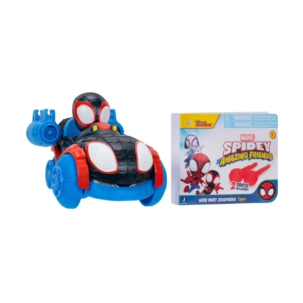 SPIDEY ΟΧΗΜΑ 12,5εκ. ΜΕ ΦΙΓΟΥΡΑ ΕΚΤΟΞΕΥΤΗΣ ΙΣΤΟΥ - SPIN