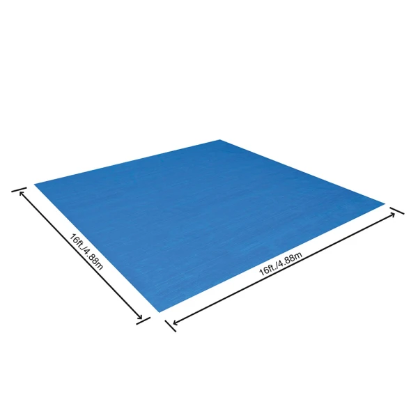 BESTWAY FLOWCLEAR GROUND CLOTH 488X488 cm