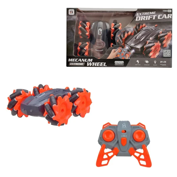 REMOTE CONTROL VEHICLE 8 DIRECTIONS WITH USB 2.4 GHz - ORANGE