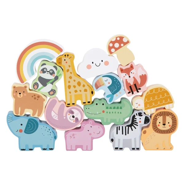 TOUCH-PERCEPTION WOODEN TOY
