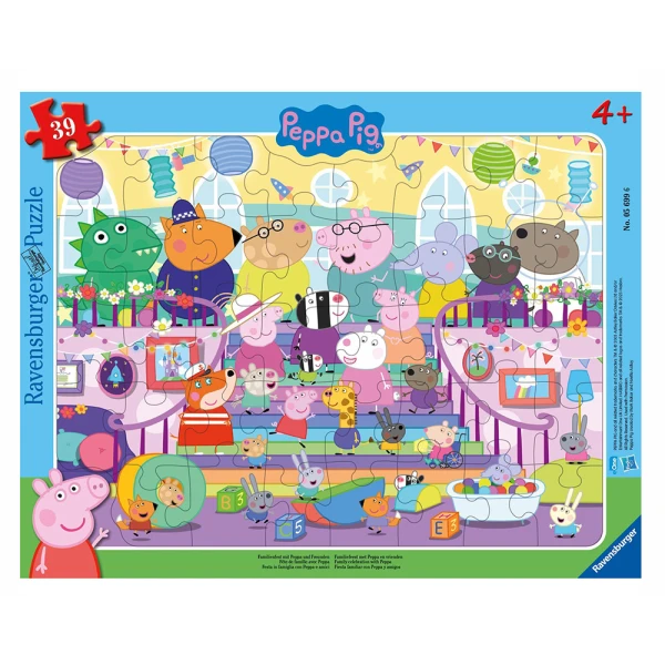RAVENSBURGER ΠΑΖΛ ΚΑΡΤΕΛΑ 33 τεμ. PEPPA PIG