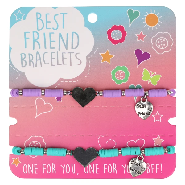 BRACELETS BFF SET OF 2 pcs. HEART