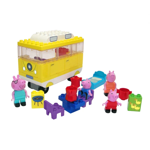 BIG BLOXX PEPPA PIG CAMPERVAN 54 τεμ.