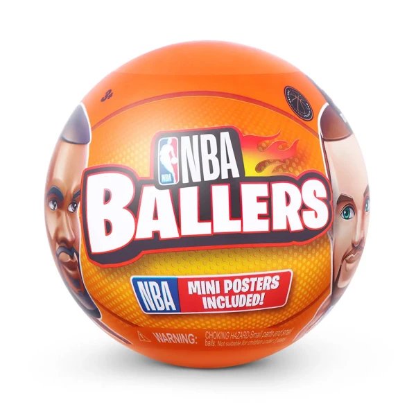 ZURU ΜΙΝΙΑΤΟΥΡΑ ΣΥΛΛΕΚΤΙΚΗ ΕΚΠΛΗΞΗ 5 SURPRISE SEASON 1 NBA BALLERS