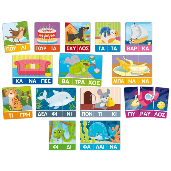 LISCIANI CAROTINA EDUCATIONAL GAME MY FIRST SYLLABLES