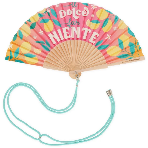 LEGAMI FOLDING PAPER FAN DOLCE FAR NIENTE