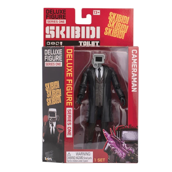 SKIBIDI TOILET ΣΥΛΛΕΚΤΙΚΗ ΦΙΓΟΥΡΑ 15 εκ. ΜΟΝΗ - 4 ΣΧΕΔΙΑ