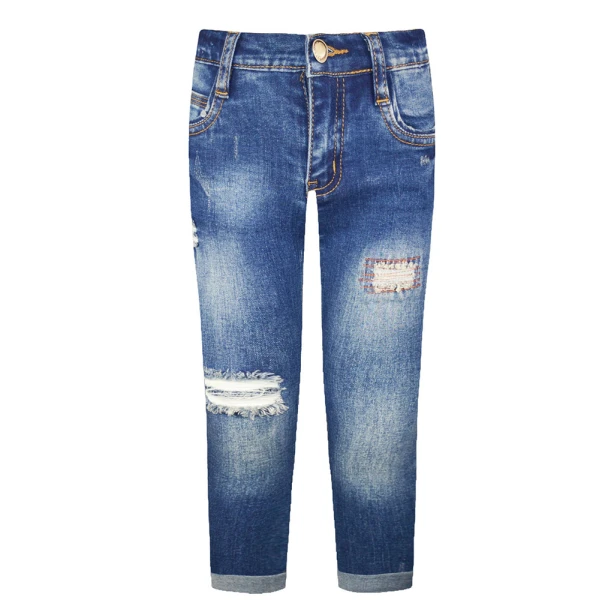 ENERGIERS BEBE BOY TROUSERS BLUE DENIM