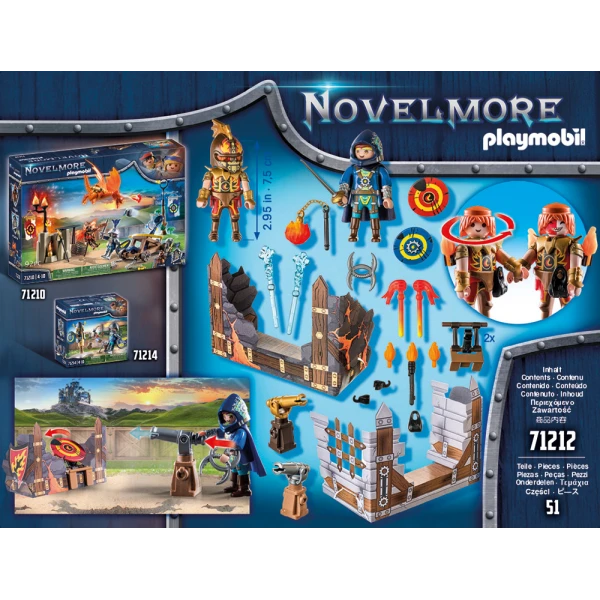 PLAYMOBIL NOVELMORE NOVELMORE vs. BURNHAM RAIDERS ΜΟΝΟΜΑΧΙΑ ΙΠΠΟΤΩΝ