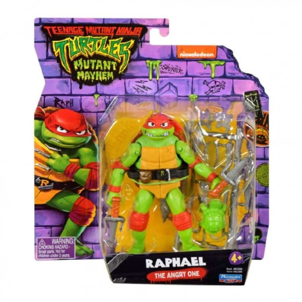 TMNT MOVIE ΒΑΣΙΚΗ ΦΙΓΟΥΡΑ ΔΡΑΣΗΣ - 6 ΣΧΕΔΙΑ