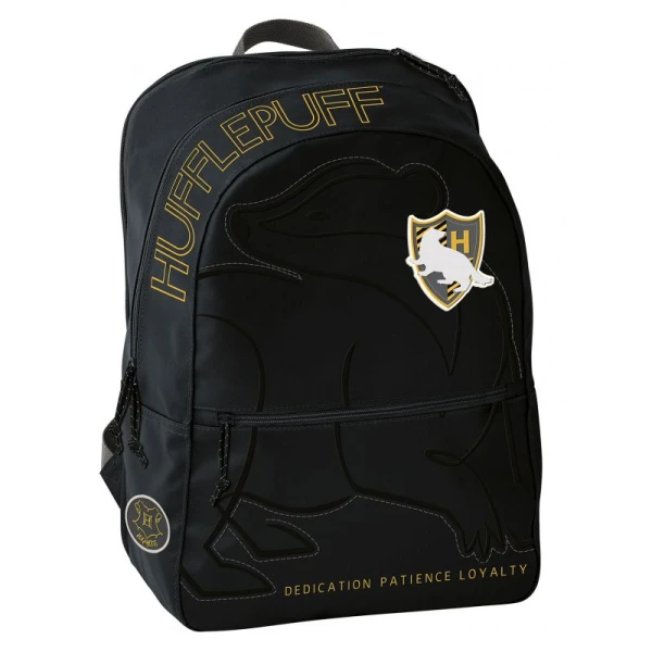 ΣΑΚΙΔΙΟ ΠΟΛΥΘΕΣΙΑΚΟ ΜΑΥΡΟ HARRY POTTER HUFFLEPUFF