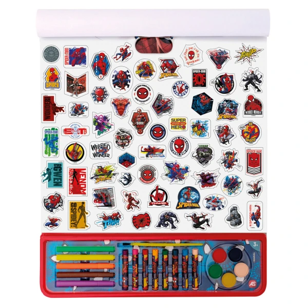 GIGA BLOCK DRAWING SET SPIDER-MAN EVERGREEN 5 IN 1 FOR AGES 3+