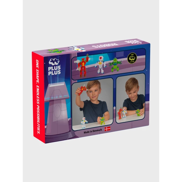 PLUS PLUS LEARN TO BUILD ROBOTS 170 pcs.