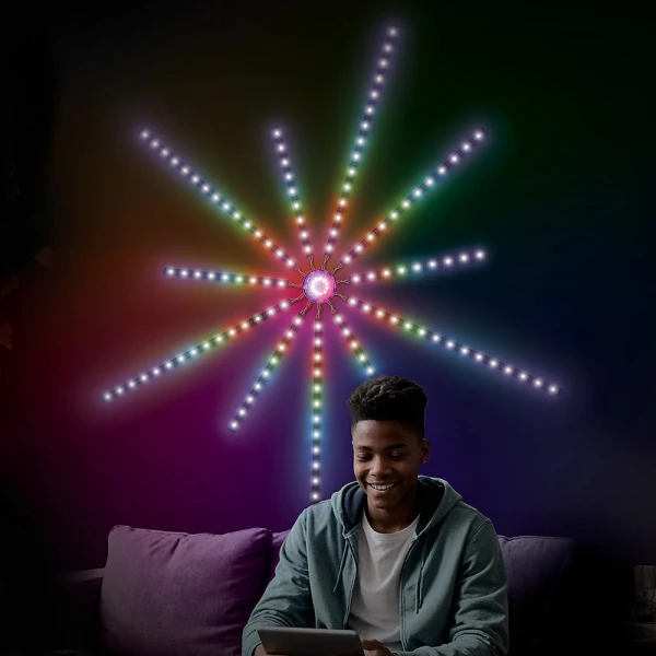 RED5 LED BURST LIGHT SET - MULTICOLOR DECORATIVE LIGHT