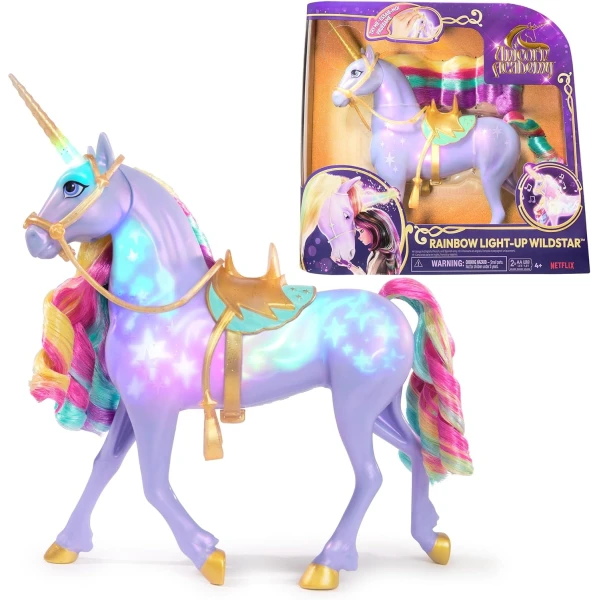 UNICORN ACADEMY ΜΟΝΟΚΕΡΟΣ RAINBOW LIGHT-UP WILDSTAR