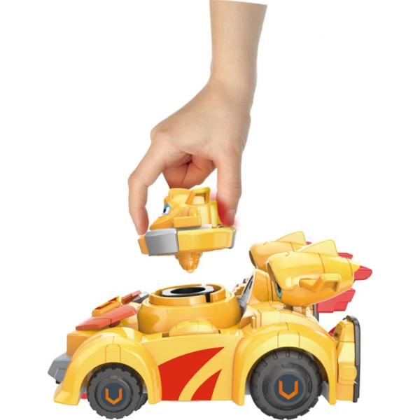 SUPER WINGS SUPER PET FREE WHEEL - SPINNING GOLDEN BOY & VEHICLE
