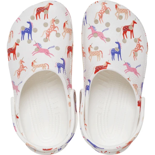 CROCS CLASSIC CHARACTER PRINT CLOG K UNICORN