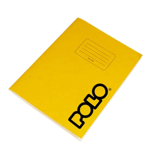 POLO 2025 STAPLED NOTEBOOK A4 50 SHEETS YELLOW