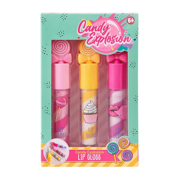 CREATE IT! CANDY EXPLOSION LIP GLOSS ΣΕΤ 3 τεμ. - 2 ΧΡΩΜΑΤΑ