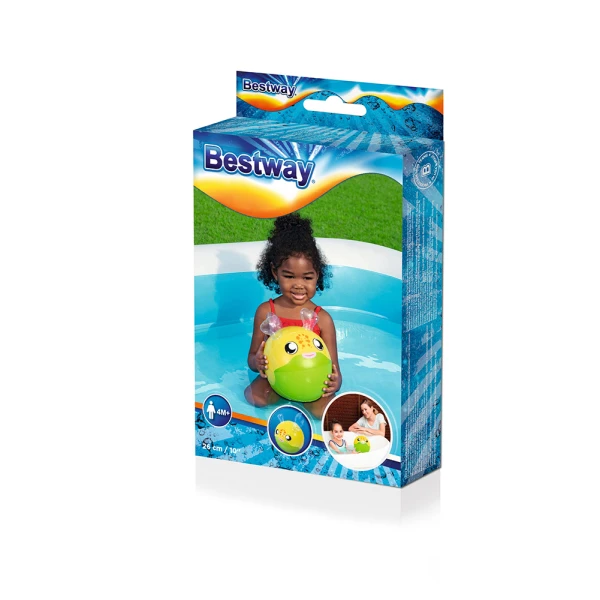BESTWAY INFLATABLE BATH PUFFY PALS - SEVERAL DESIGNS