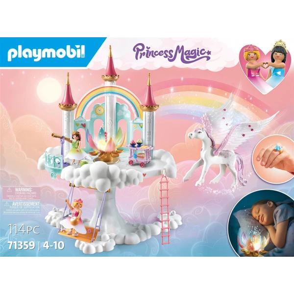 PLAYMOBIL PRINCESS MAGIC RAINBOW CASTLE IN THE CLOUDS