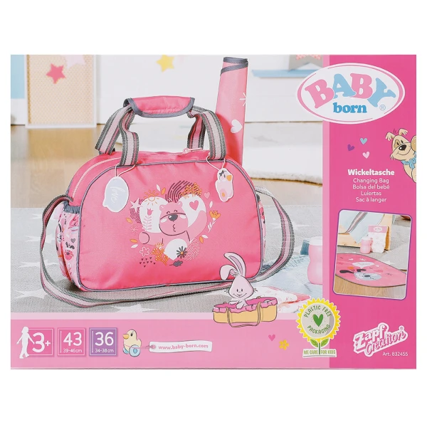 ZAPF CREATION BABY BORN ΤΣΑΝΤΑ ΑΛΛΑΞΙΕΡΑ