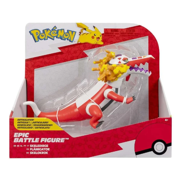 POKEMON FIGURE 30 cm W8 SKELEDIGRE