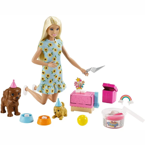 ΚΟΥΚΛΑ BARBIE ΚΑΙ ΣΚΥΛΑΚΙΑ ΠΑΡΤΥ ΓΕΝΕΘΛΙΩΝ