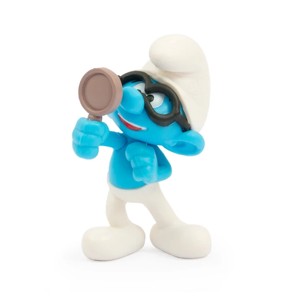 SMURFS HOUSE WITH CONFETTI AND SURPRISE FIRURE - 4 COLOURS