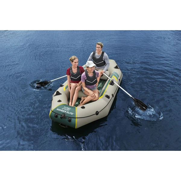 BESTWAY HYDRO-FORCE RANGER ELITE X3 ΣΕΤ ΒΑΡΚΑ RAFT 295X130X46 cm