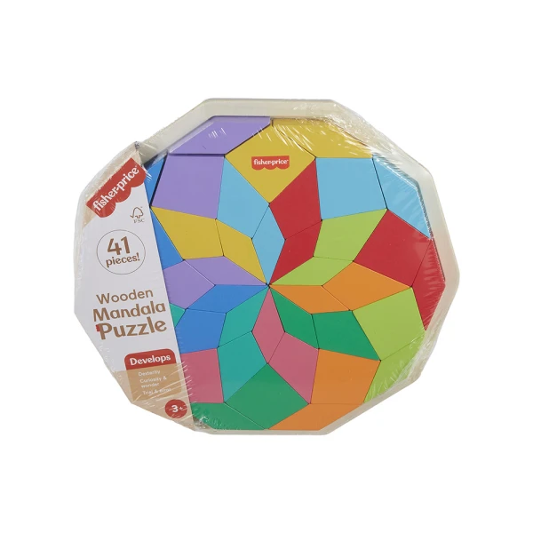 FISHER PRICE ΞΥΛΙΝΟ ΠΑΖΛ 41 τεμ. MANDALA