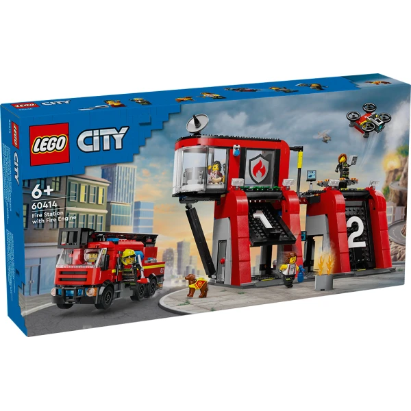 LEGO® CITY ΣΤΑΘΜΟΣ ΠΥΡΟΣΒΕΣΤΙΚΗΣ ΜΕ ΠΥΡΟΣΒΕΣΤΙΚΟ ΦΟΡΤΗΓΟ