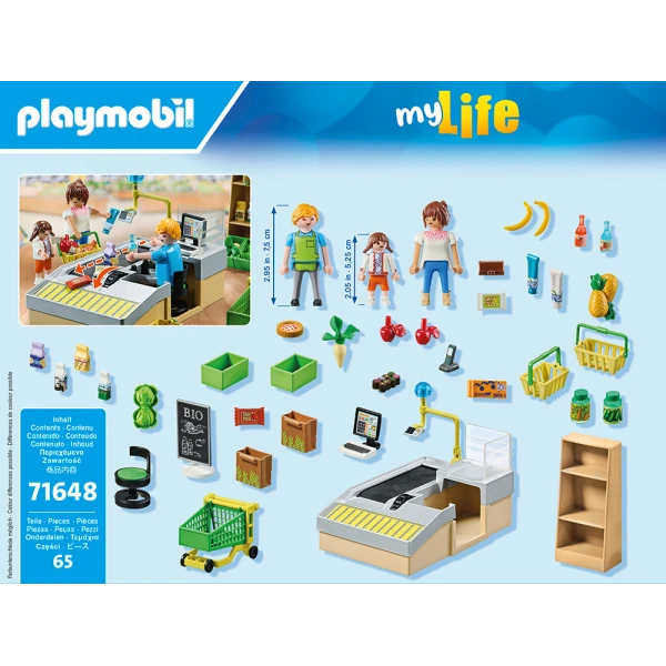 PLAYMOBIL MY LIFE ΤΑΜΕΙΟ ΒΙΟΛΟΓΙΚΟΥ ΚΑΤΑΣΤΗΜΑΤΟΣ