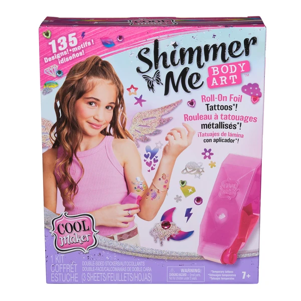 COOL MAKER SHIMMER ΜΕ ΑΣΤΡΑΦΤΕΡΑ ΤΑΤΟΥΑΖ