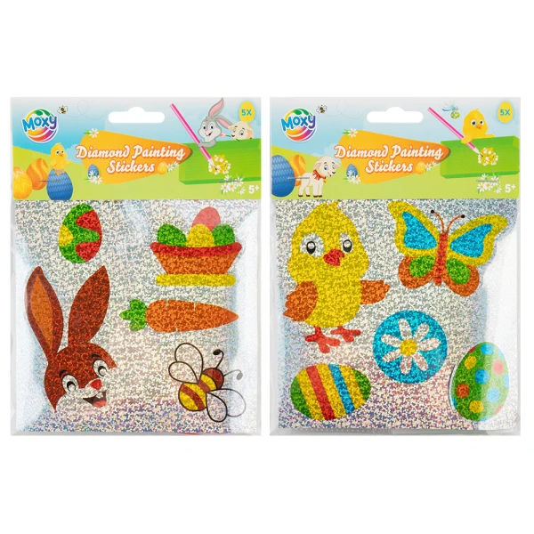 EASTER DIAMOND PAINTING STICKERS - 2 DESIGNS