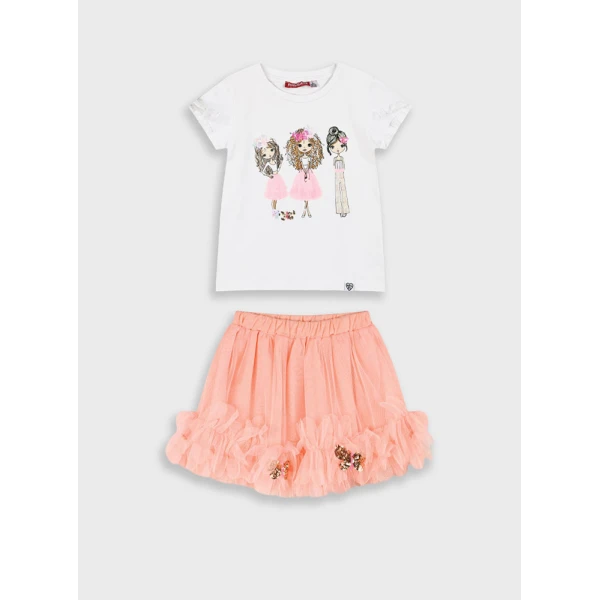 ENERGIERS GIRL\'S SET NEON ORANGE