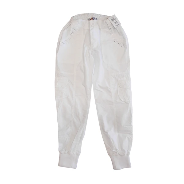 ENERGIERS KIDS PANTS WHITE