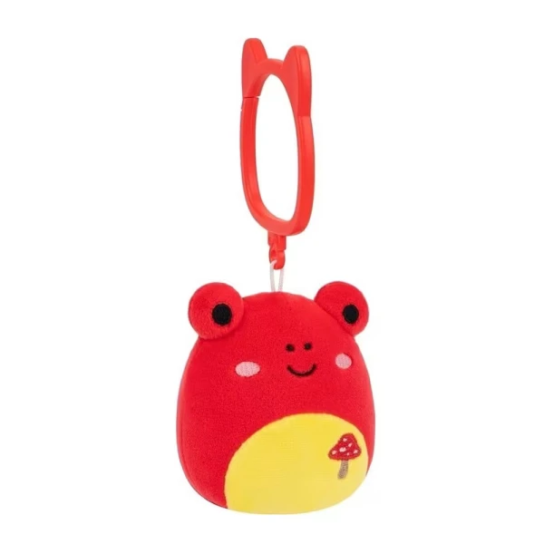 SQUISHMALLOWS PLUSH KEYCHAIN 9 cm W8 - OBU THE FROG