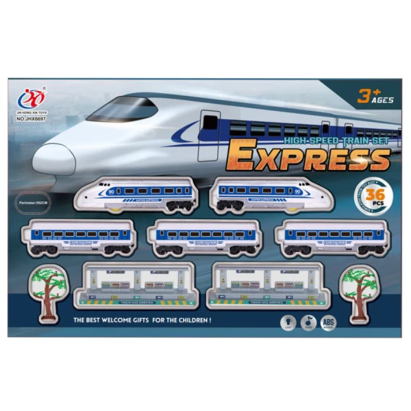 EXPRESS TRAIN 36 pcs