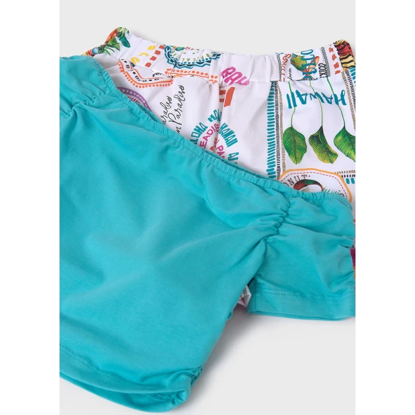 MAYORAL SET SHORTS PRINTED AGATE 