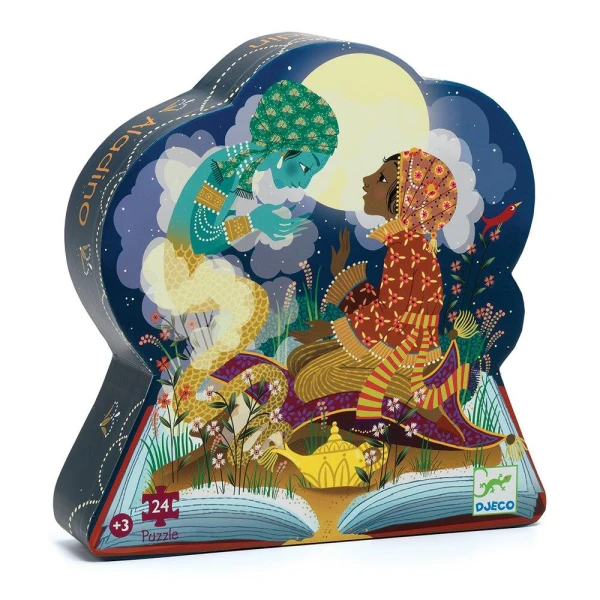 DJECO PUZZLE SCHEMATIC ALLANTIN 24 PCS.