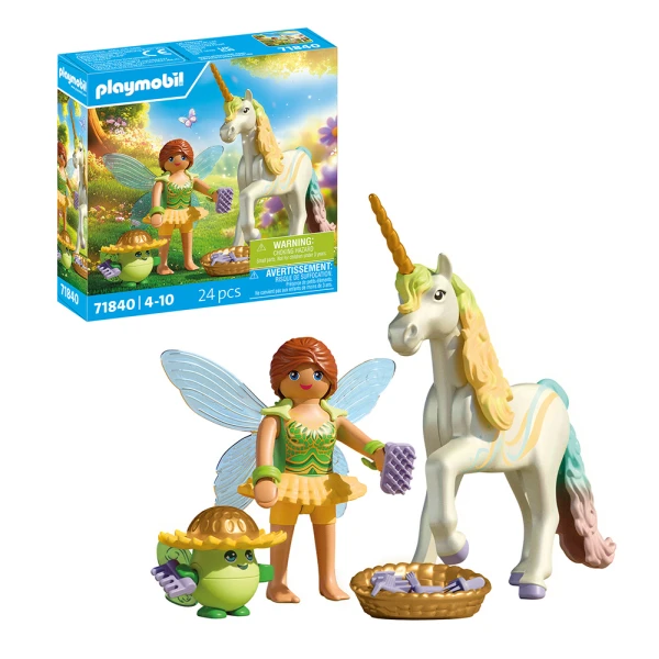 PLAYMOBIL UNICORN WITH MULTICOLOUR MANE