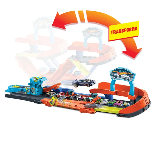 HOT WHEELS CITY TRANSFORMING STUNT GARAGE